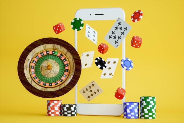 Push Gaming slot interface on mobile showing game selection and live dealer tables